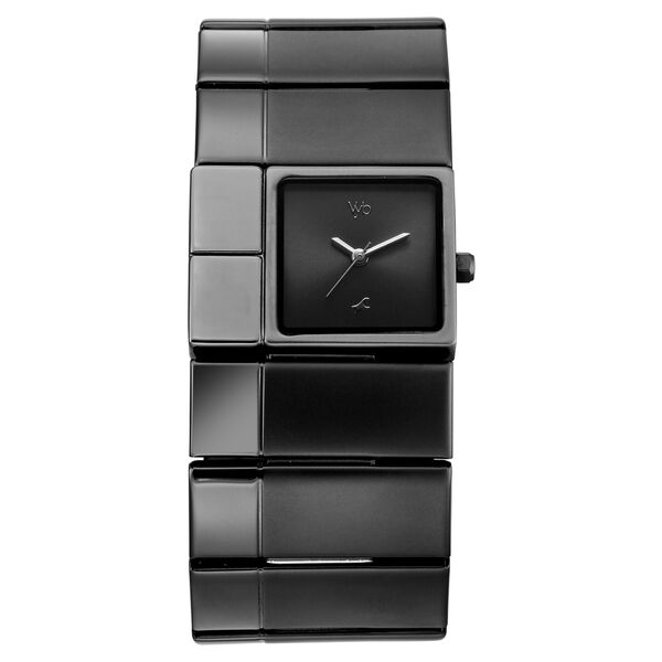 Vyb Nova By Fastrack Quartz Analog Grey Dial Grey Stainless Steel Strap Watch For Guys - image number 0