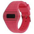 Fastrack Digital Black Dial Silicone Strap Watch for Girls - image number 1
