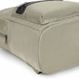 Olive edge nylon backpack - image number 6