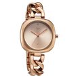 Vyb Spotlight By Fastrack Quartz Analog Rose Gold Dial Rose Gold Metal Strap Watch For Girls - image number 2