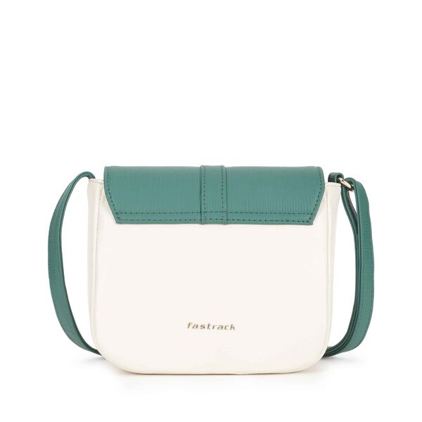 Fastrack RufflePlay green Sling - image number 4