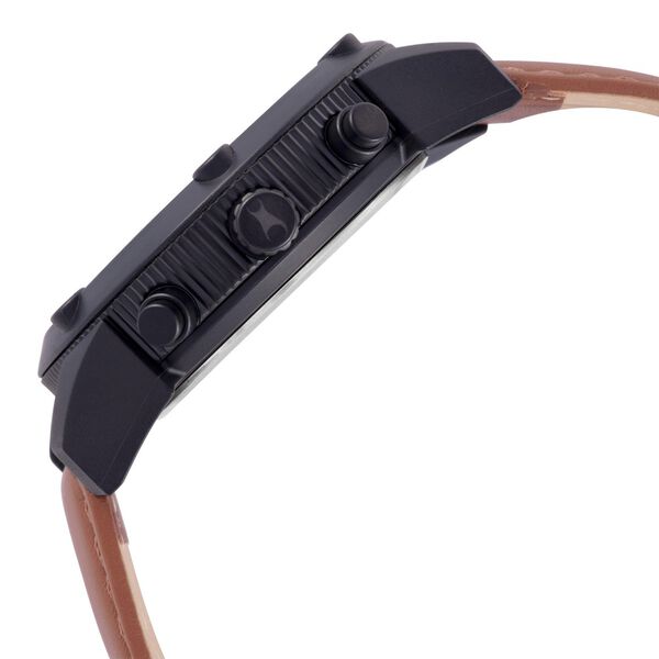 Fastrack Modular Quartz Analog Blue Dial Leather Strap Watch for Guys - image number 3