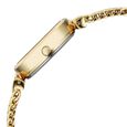 Vyb Seeker By Fastrack Quartz Analog Green Dial Golden Stainless Steel Strap Watch For Girls - image number 5