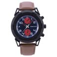Fastrack Modular Quartz Analog Blue Dial Leather Strap Watch for Guys - image number 1