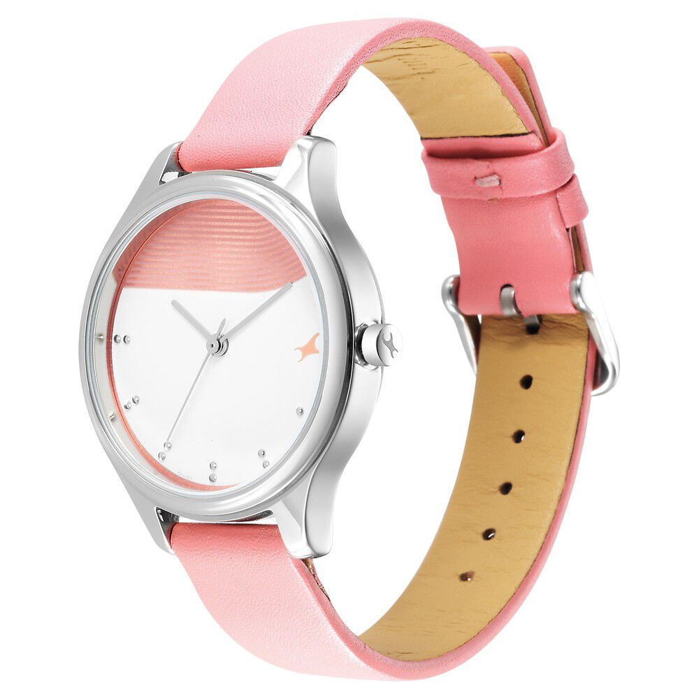 Fastrack ladies watch best sale pink