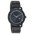 Fastrack Stunners Black Dial Metal Strap Watch for Guys