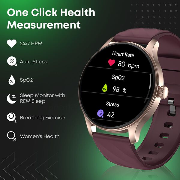 Fastrack Revoltt XR1 3.50 cm, BT Calling, Fast Charge, 100+ Sports Mode, IP68, Calculator, Fashion Smartwatch - image number 3