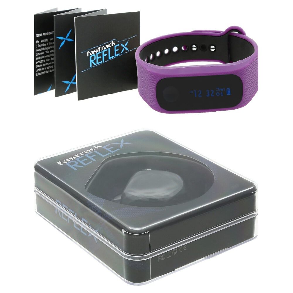 Fastrack swd90059pp03 reflex unisex smart band watch sale