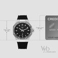 Vyb Rebel By Fastrack Quartz Analog Black Dial Black Silicone Strap Watch For Guys - image number 3