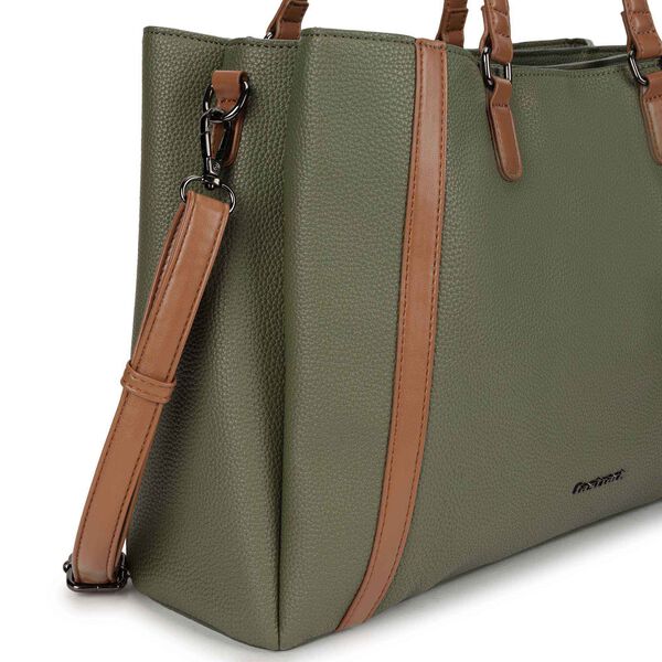 Metro carry laptop tote - olive - image number 6
