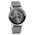 Fastrack Wear Your Look Quartz Analog with Day and Date Black Dial Leather Strap Watch for Girls