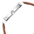 Fastrack Stunners Quartz Analog Silver Dial Leather Strap Watch for Guys - image number 3