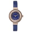Fastrack Quartz Analog Black Dial Leather Strap Watch for Girls