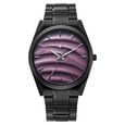 Fastrack Gelato Black leather strap watch with Chocolate dial for Guys