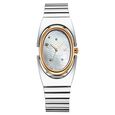 Fastrack UFO Quartz Analog Green Mother Of Pearl Dial Rose Gold Colour Stainless Steel Strap Watch For Girls