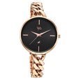 Vyb Spotlight By Fastrack Quartz Analog Black Dial Metal Strap Watch For Girls - image number 1