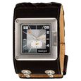Fastrack Quartz Analog Silver Dial Leather Strap Watch for Guys - image number 0
