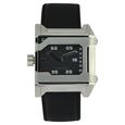 Fastrack Quartz Analog Grey Dial Leather Strap Watch for Guys