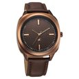 Fastrack Stunners X Quartz Analog Brown Dial Leather Strap Watch For Guys - image number 1