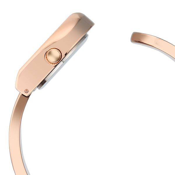 Vyb Striker By Fastrack Quartz Analog Rose Gold Dial Rose Gold Metal Strap Watch For Girls - image number 4