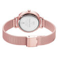 Fastrack Vyb Aurora Quartz Analog Rose Gold Dial Stainless Steel Strap Watch for Girls - image number 5