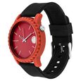 Fastrack Quartz Analog Red Dial Silicone Strap Watch for Unisex - image number 2