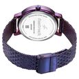 Fastrack Style Up Quartz Analog Purple Mother Of Pearl Dial Purple Stainless Steel Strap Watch For Girls - image number 4