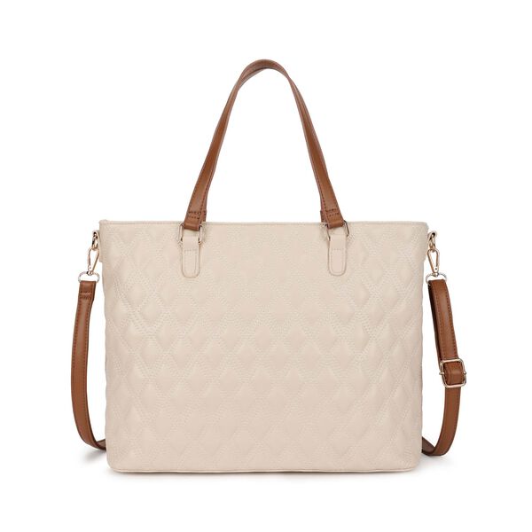 Quilted crush laptop tote - image number 5