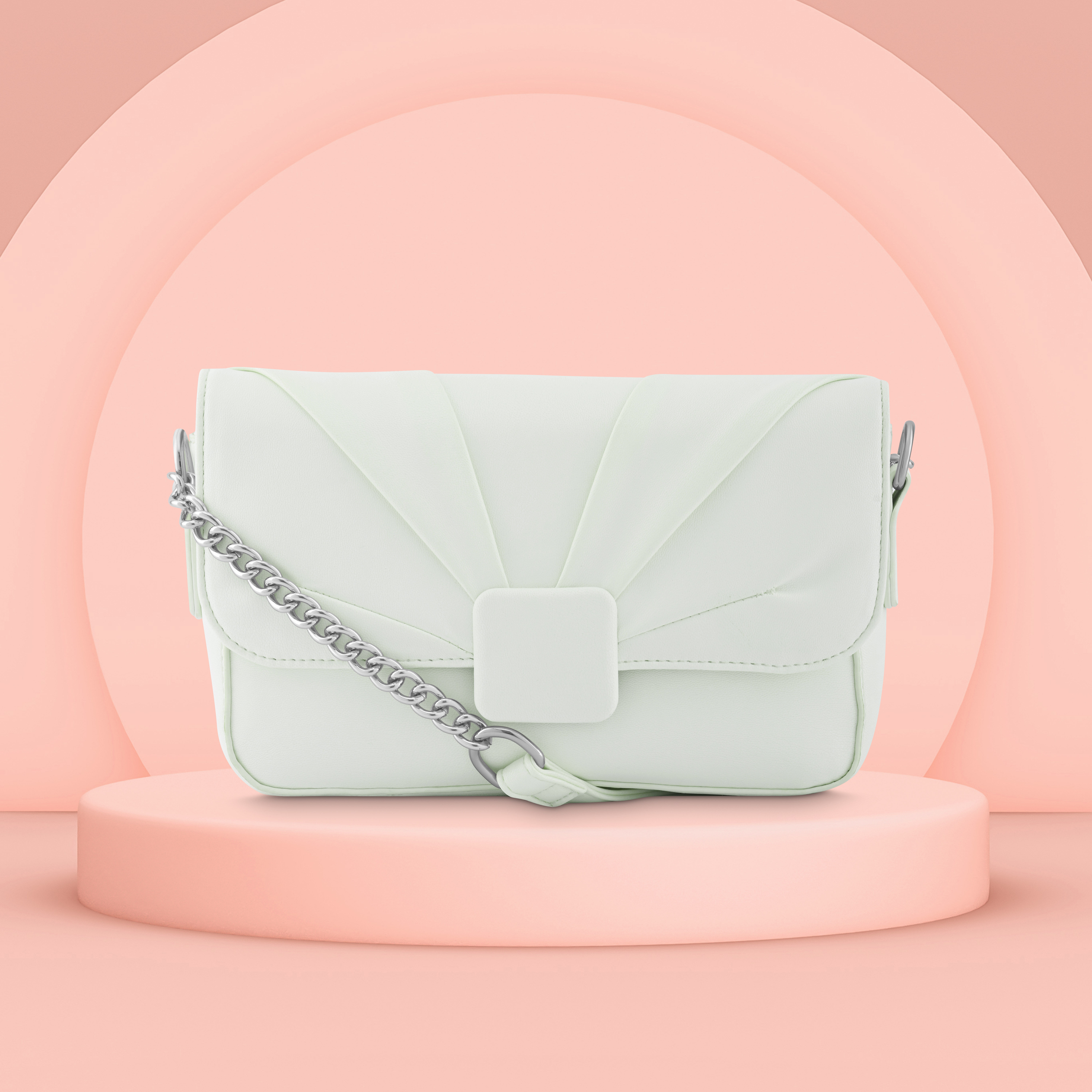 Buy Online Fastrack White Party Sling Bag for Girls f241slsms05wh1 Fastrack