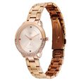 Vyb Eclipse By Fastrack Quartz Analog Rose Gold Dial Rose Gold Stainless Steel Strap Watch For Girls - image number 4