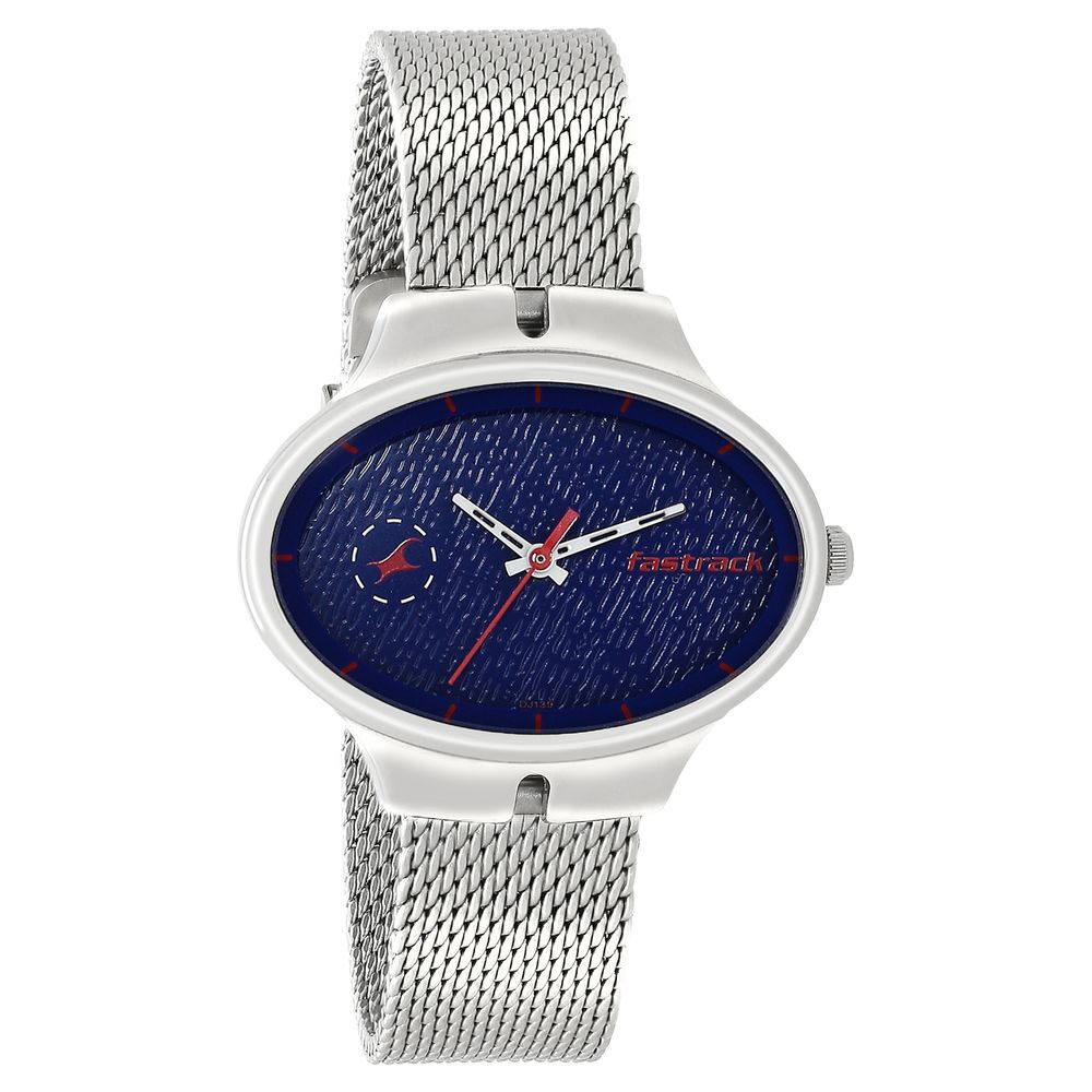 Fastrack blue denim watch sale