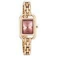 Vyb Bliss By Fastrack Quartz Analog Pink Dial Rose Gold Metal Strap Watch For Girls - image number 2
