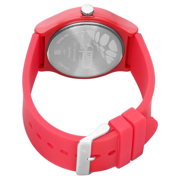Fastrack Deadpool Quartz Analog Bicolour Dial Silicone Strap Unisex Watch - image number 3