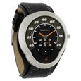 Fastrack Quartz Analog Black Dial Leather Strap Watch for Guys - image number 1