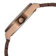 Vyb Nimbus By Fastrack Quartz Analog Brown Dial Brown Stainless Steel Strap Watch For Guys - image number 4