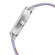 Fastrack Sunburn Quartz Analog Purple Dial Leather Strap Watch for Girls - image number 3