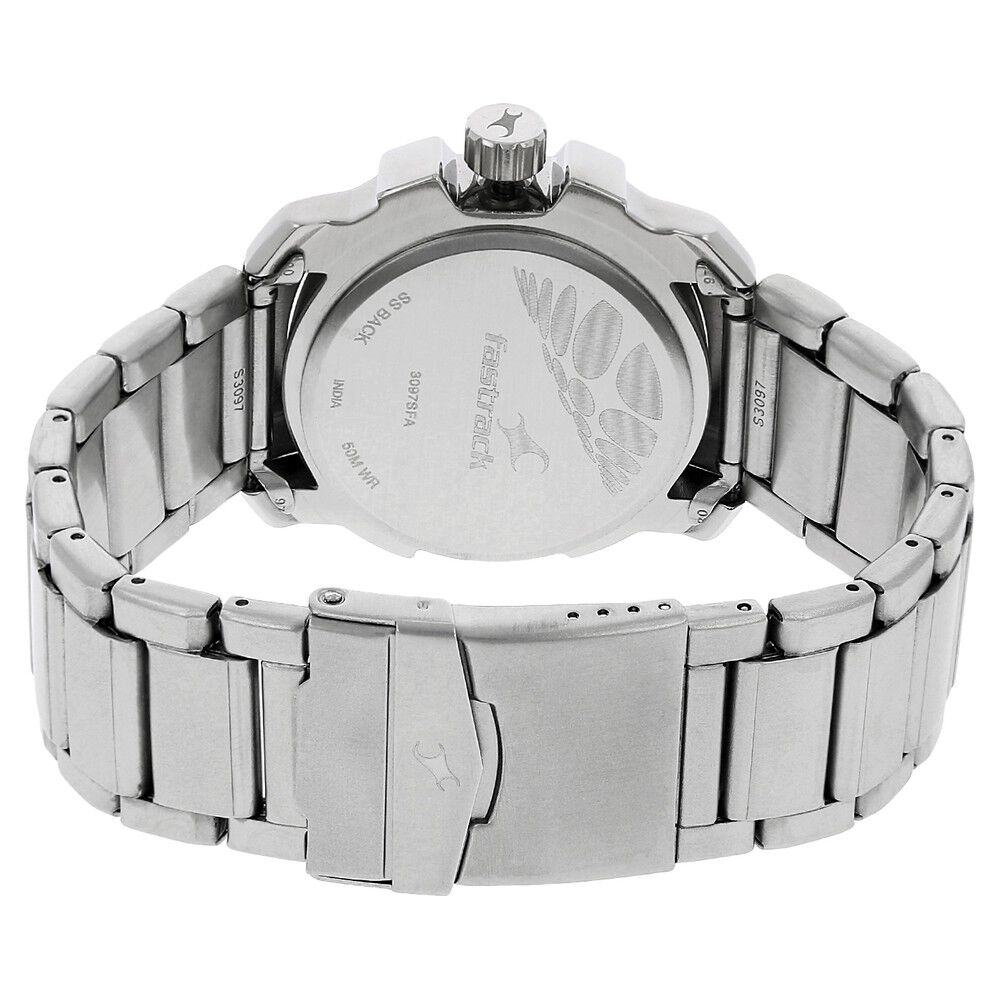 Fastrack ss back online 50m wr 3089sfd