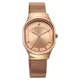Fastrack Snob X Rose Gold Dial Stainless Steel Strap Watch for Girls - image number 1