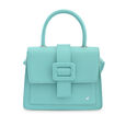 Fastrack Solid Structured Satachel  in Blue - image number 2