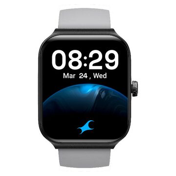 Fastrack Reflex Horizon Grey: UltraVU Curve Display & Alexa-Enabled Smartwatch