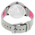 Fastrack Fit Outs Quartz Analog with Date Multicoloured Dial Leather Strap Watch for Girls - image number 4