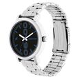 Fastrack Bold Quartz Analog Black Dial Stainless Steel Strap Watch for Guys - image number 2