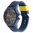 Fastrack Quartz Analog Blue Dial Silicone Strap Watch for Unisex - image number 2