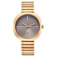 Fastrack 9 to Fine Analog with Green Dial Metal Strap Watch for Girls