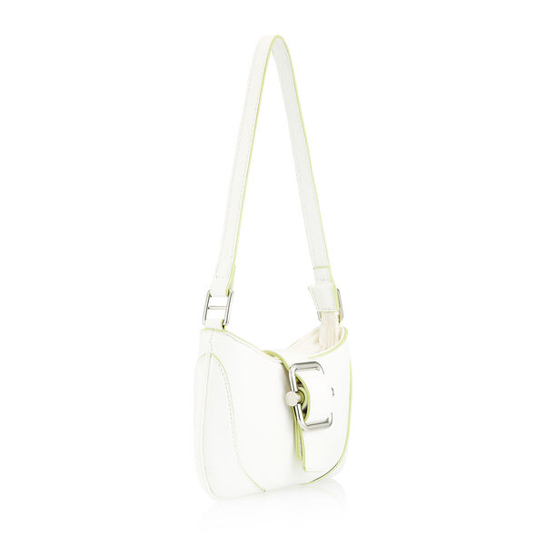 Fastrack Buckle Shoulder Bag in White - image number 2