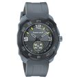 Fastrack All Nighters Quartz Analog Grey Dial Silicone Strap Watch for Guys - image number 0