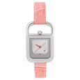 Fastrack Quartz Analog Silver Dial Leather Strap Watch for Girls - image number 0