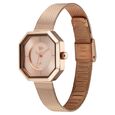 Fastrack Vyb Prodigy Quartz Analog Rose Gold Dial Stainless Steel Strap Watch for Girls - image number 3