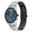 Fastrack Stunners Quartz Analog Teal Dial Silver Stainless Steel Strap Watch For Guys - image number 2