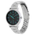 Fastrack Fundamentals Quartz Analog Grey Dial Stainless Steel Strap Watch for Girls - image number 2